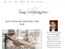 Tablet Screenshot of imansulaiman.com
